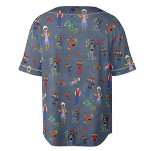 The Brak Show Characters Unisex Baseball Jersey
