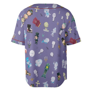 Ghoul Chic Haunted Mansion Unisex Baseball Jersey