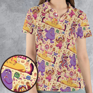 The McDonald's Gang AOP Men/Women Polo Shirt