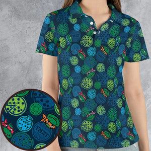 Teenage Mutant Ninja Turtles Pizza AOP Men/Women Polo Shirt
