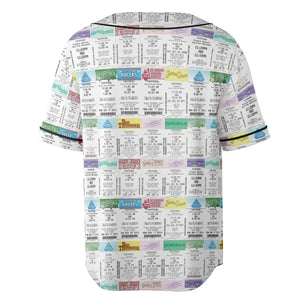 Fastpass Unisex Baseball Jersey