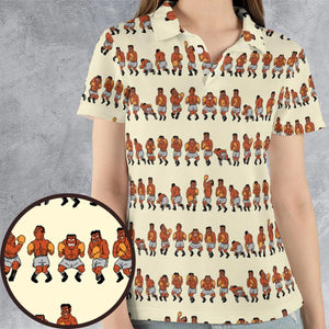 Mike Tyson's Punch-Out!! AOP Men/Women Polo Shirt