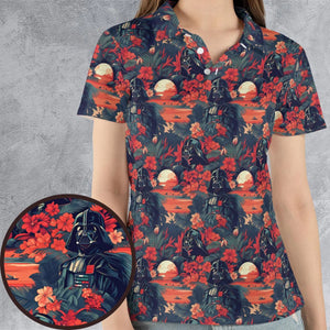 Dark Side of the Tropics AOP Men/Women Polo Shirt