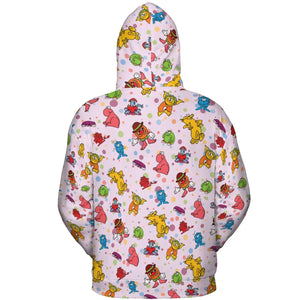 Willy Wonka Candy Club All-over Print Hoodie