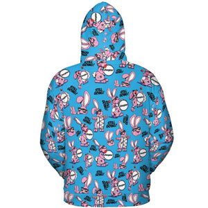 The Energizer Bunny Still Going All-over Print Hoodie