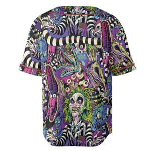 Stay Spooky Beetlejuice Unisex Baseball Jersey