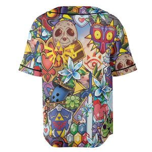 A Majora's Mask The Legend of Zelda Unisex Baseball Jersey