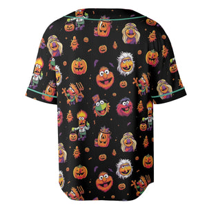 Halloween Muppets Unisex Baseball Jersey