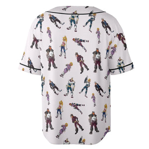 Mighty Ducks The Animated Series Characters Unisex Baseball Jersey
