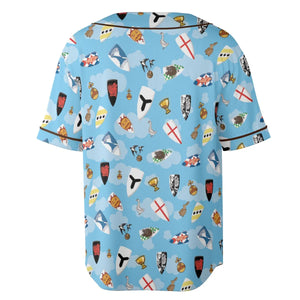 Coat Of Arms Monty Python and the Holy Grail Unisex Baseball Jersey