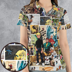 Quest's Adventure AOP Men/Women Polo Shirt