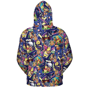 Pooh Bear Halloween All-over Print Hoodie