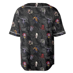 Cult Movie Characters Ghastly Grinner Nosferatu Unisex Baseball Jersey