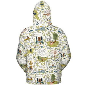 Mr Toad And Friends The Wind in the Willows All-over Print Hoodie