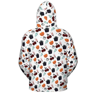 All-over Print Hoodie - KUTJMNJV - - 4