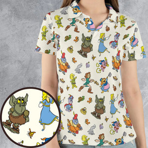 Gummi Bears Characters AOP Men/Women Polo Shirt