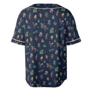 Masters Of The Universe Funny Pattern Unisex Baseball Jersey