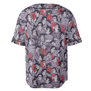 Chainsaw Evil Dead Seamless Unisex Baseball Jersey
