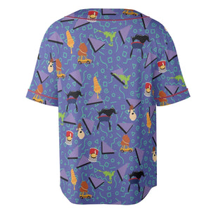 90's Styled Goofy Movie Unisex Baseball Jersey
