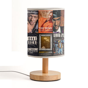 Bobby Brown Album Art Table Lamp Classic R&B Decorative Light
