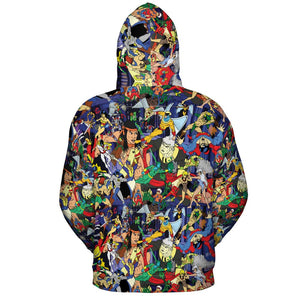 All-over Print Hoodie - 6Y285SDN - - 4