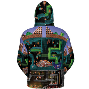 The Pit Super Mario All-over Print Hoodie