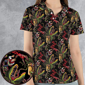 Feed Me Seymour Horror Little Shop AOP Men/Women Polo Shirt