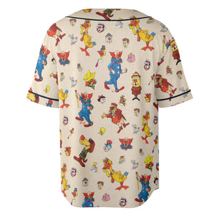 Bozo The Clown And Friends Unisex Baseball Jersey
