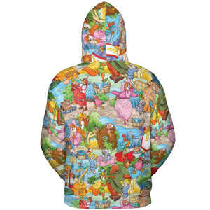 Archer Wood Plaid Robin Hood All-over Print Hoodie