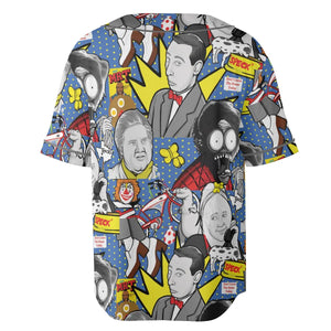 Don't Leave The House Today Pee Wee's Big Adventure Unisex Baseball Jersey