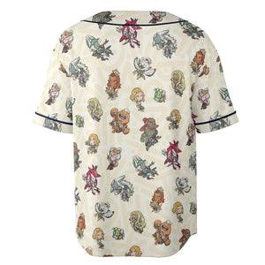 Link Look The Legend of Zelda Unisex Baseball Jersey