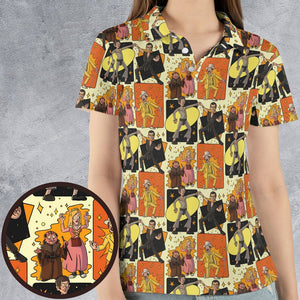 AOP Men/Women Polo Shirt - 8T9VUQYC - - 4