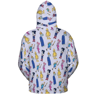 Future Time Futurama Adventure Time Mashup All-over Print Hoodie