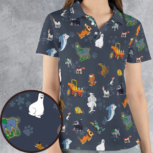 HB Scooby Clones AOP Men/Women Polo Shirt