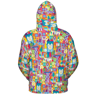 It's a Small World All-over Print Hoodie