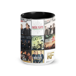 Rascal Flatts Accent Mug Country Hitmakers Album Cover Collage Gift