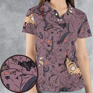 Uncontrollable Power Akira AOP Men/Women Polo Shirt