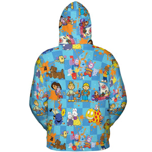 90s cartoon Nostalgic All-over Print Hoodie