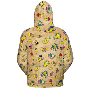 Shrimpsons The Simpsons All-over Print Hoodie