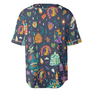 Magic Kingdom Theme Unisex Baseball Jersey