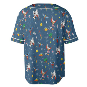 Battle of the Planets Unisex Baseball Jersey