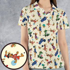 AOP Men/Women Polo Shirt - QAQ6PXG9 - - 4