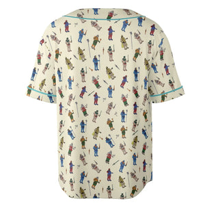 Carl In Masters Of The Universe Pattern Unisex Baseball Jersey