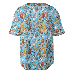 Animation Dogs Unisex Baseball Jersey