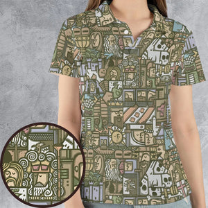 The Whole Grail Monty Python AOP Men/Women Polo Shirt