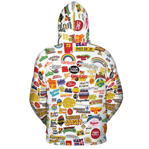 All-over Print Hoodie - V944V2E4 - - 4