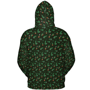 Funny Plants Pattern All-over Print Hoodie