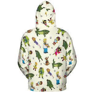 Mystery Simpsons All-over Print Hoodie