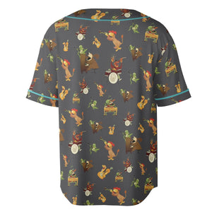 River Bottom Dr. Teeth and the Electric Mayhem Unisex Baseball Jersey