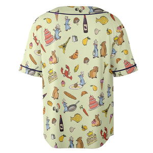 Chef Life Ratatouille Unisex Baseball Jersey